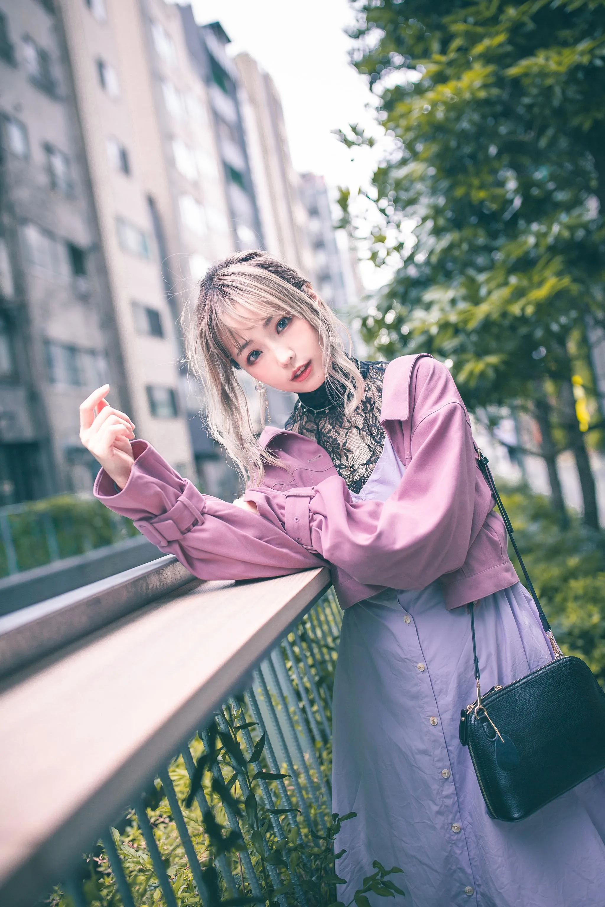 ElyEE子 – NO.90 [2020 Ely Collection] Digital photo set 10套-4 Pale Lavender [54P]插图1